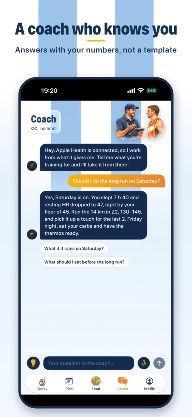 A coach who answers with your numbers